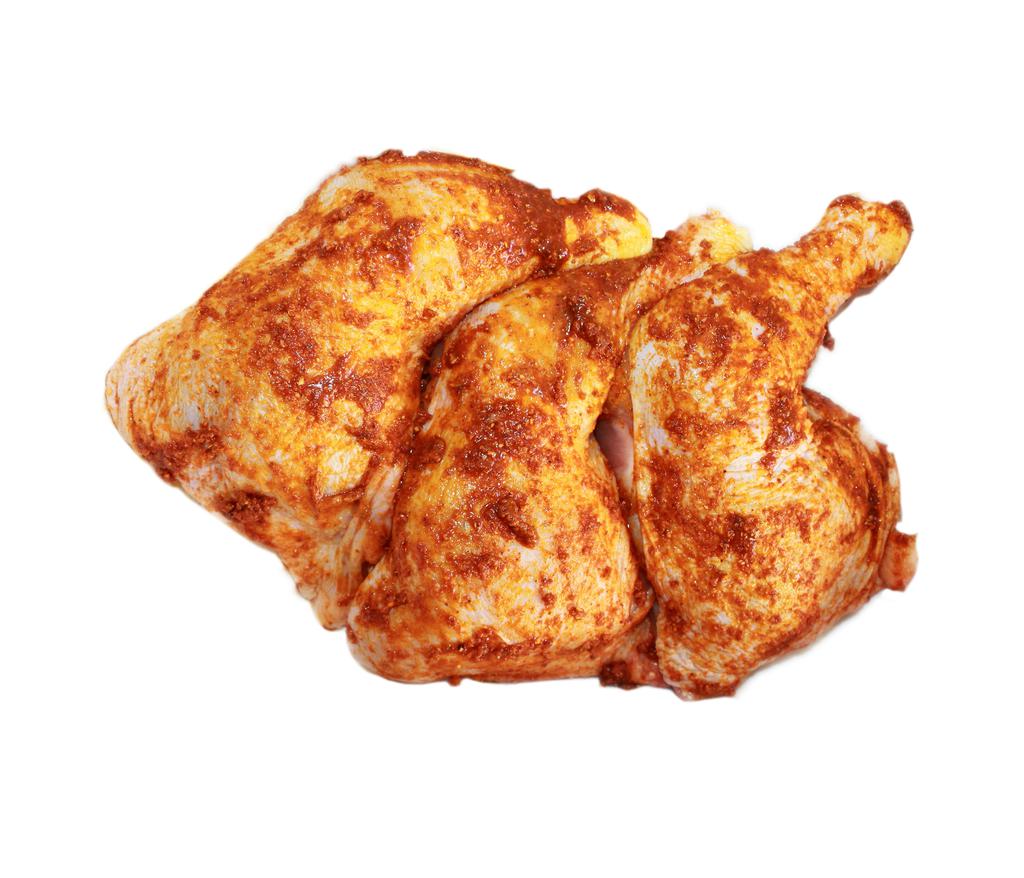 Fresh Seasoned BBQ Chicken Quarters Bag