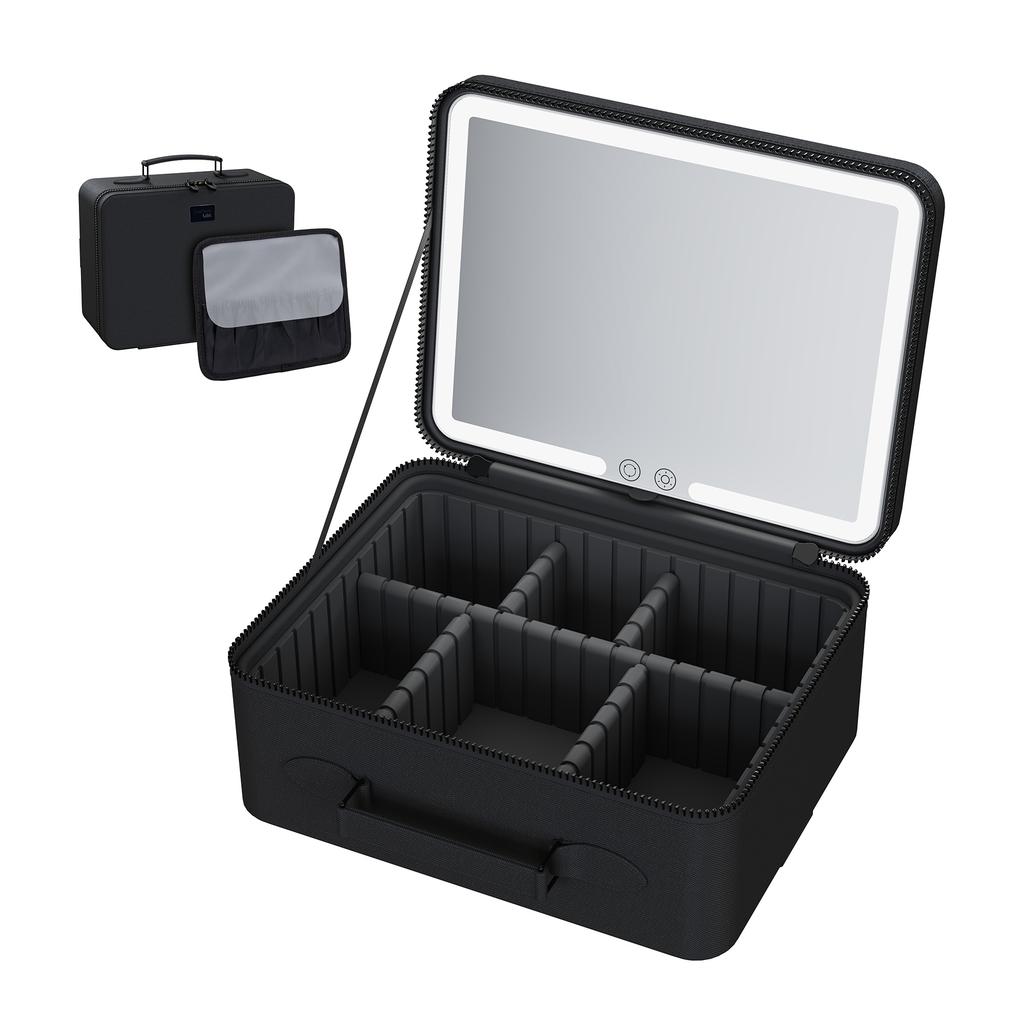 Sheffield Labs Makeup Bag with LED Light Mirror