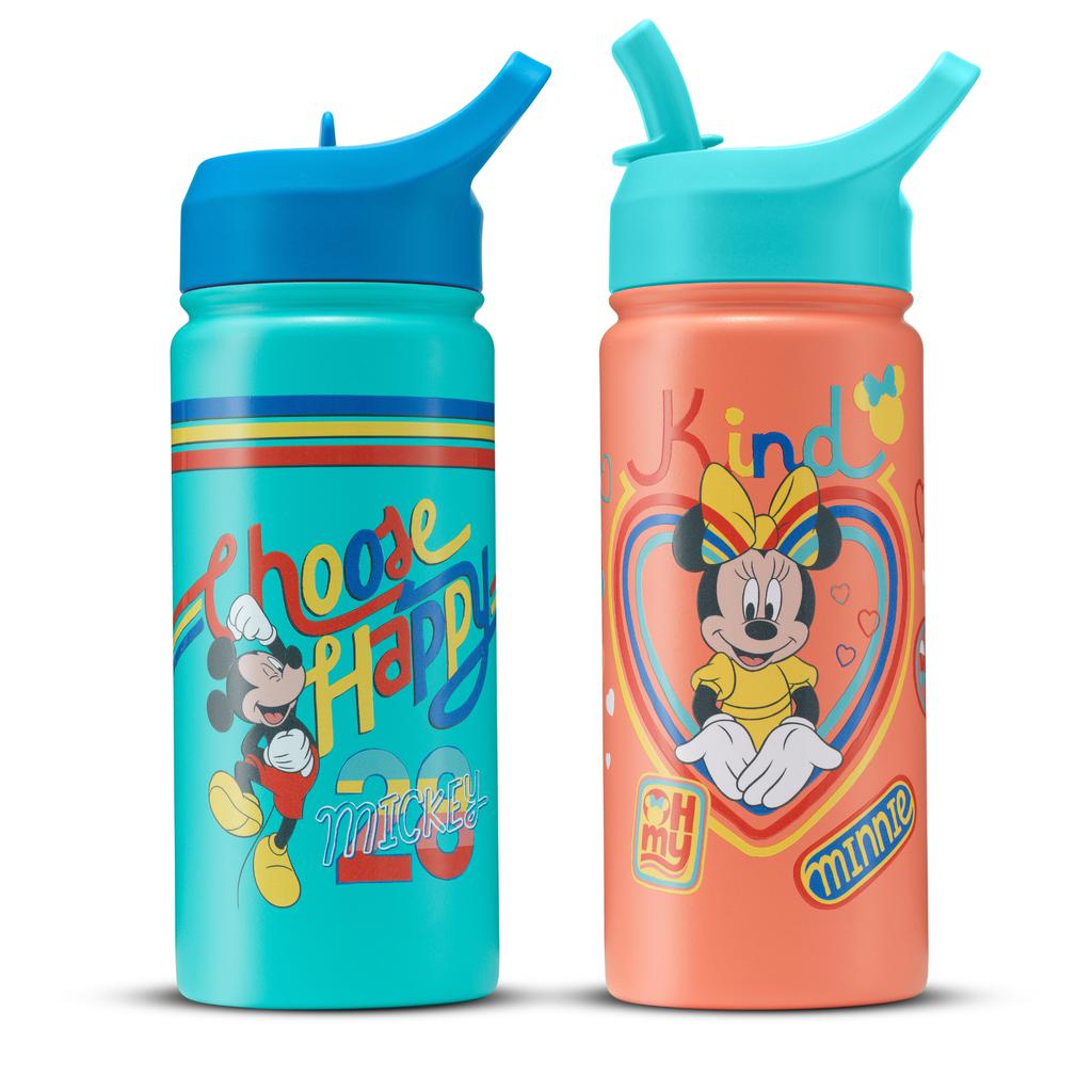 JoyJolt Water Bottles with Disney Designs for Kids 2 Units / 473 mL / 16 oz