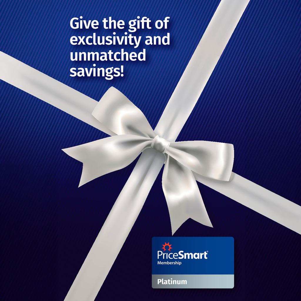 PriceSmart Platinum Membership Gift Card