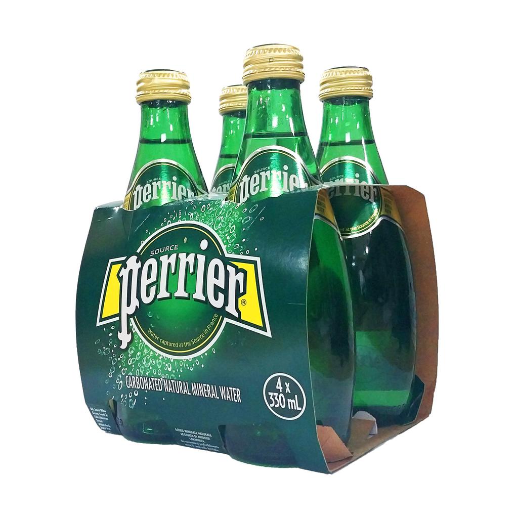 Perrier Agua Mineral con Gas, Refrescante y Burbujeante Paquete de