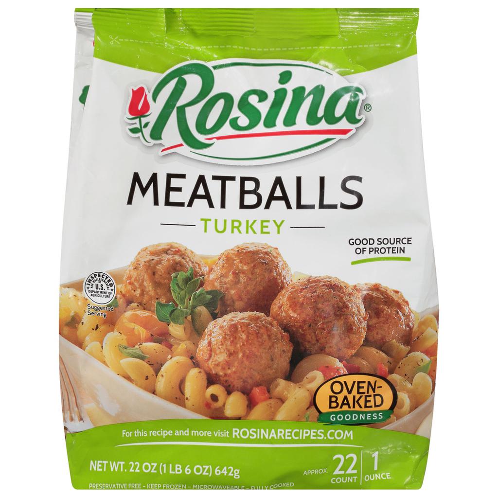 Rosina Turkey Meatballs 642 g / 1.4 lb