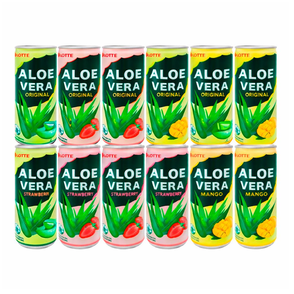 Lotte Aloe Vera Assorted Flavors 18 Units / 240 mL Juices | PriceSmart |  Costa Rica