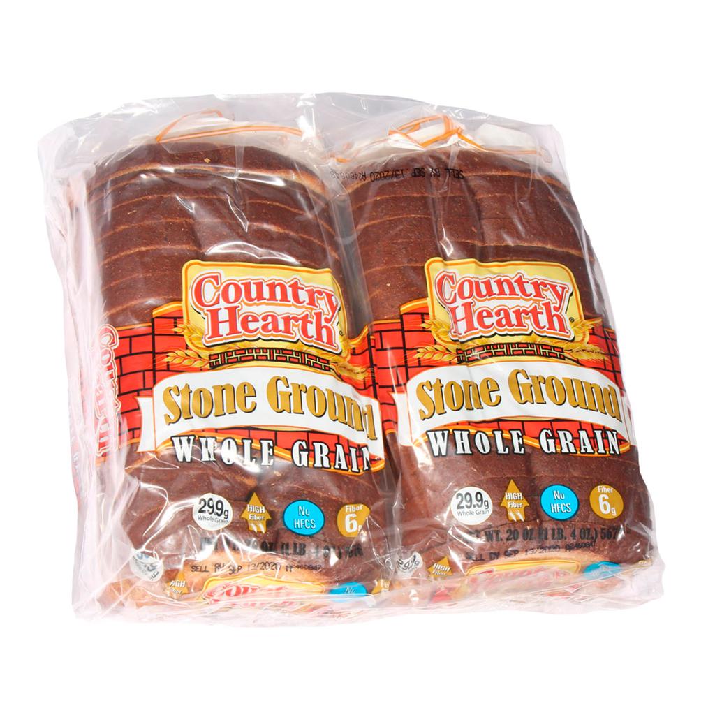 Country Hearth Whole Wheat Bread 2 Units