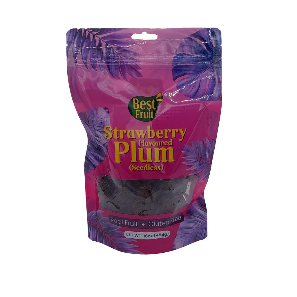 Best Fruit Sweetened Fruit Snack Seedless Plum with Strawberry Flavor