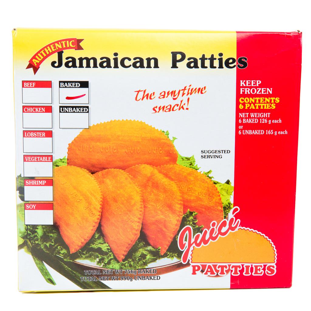 Juici Patties Beef Patty 6 Units / 165 g / 6 oz