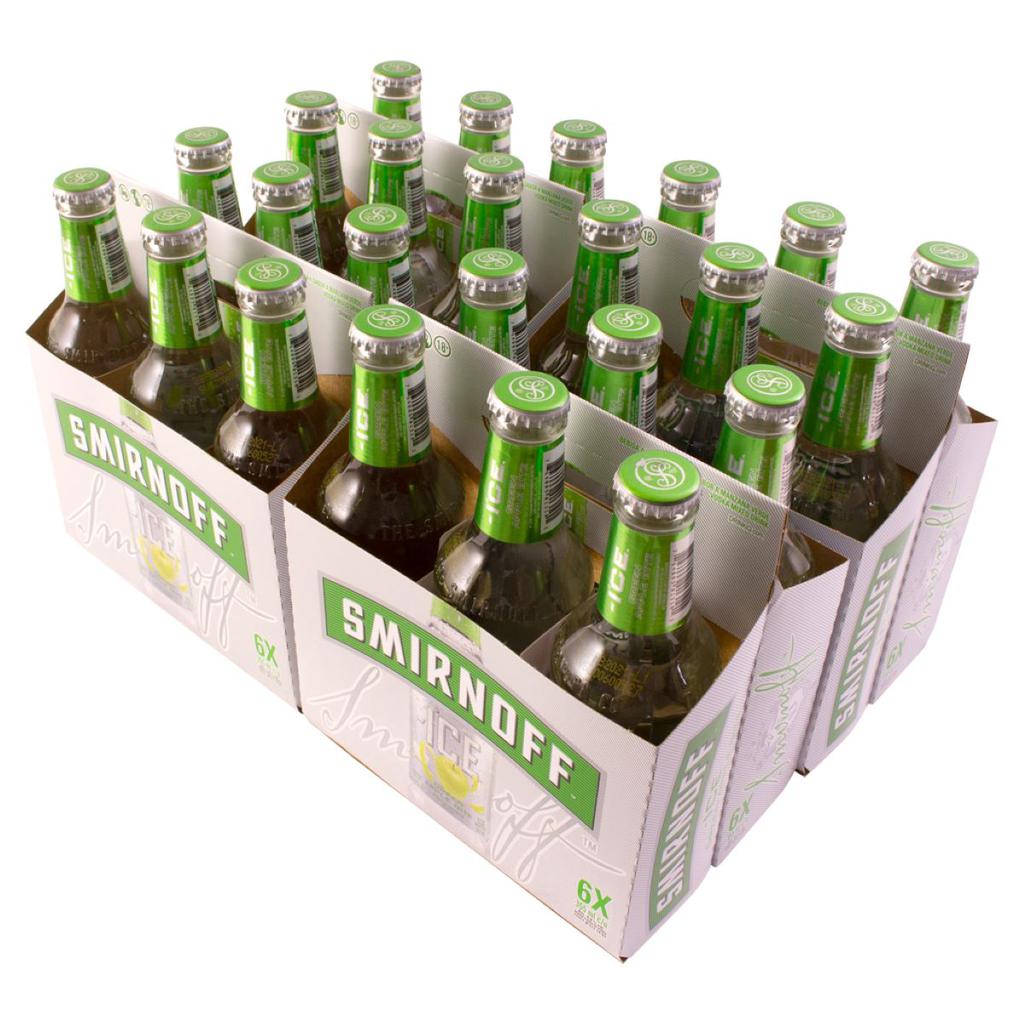 Smirnoff Ice Vodka Sabor Manzana 24 Unidades / 355 mL / 12 oz