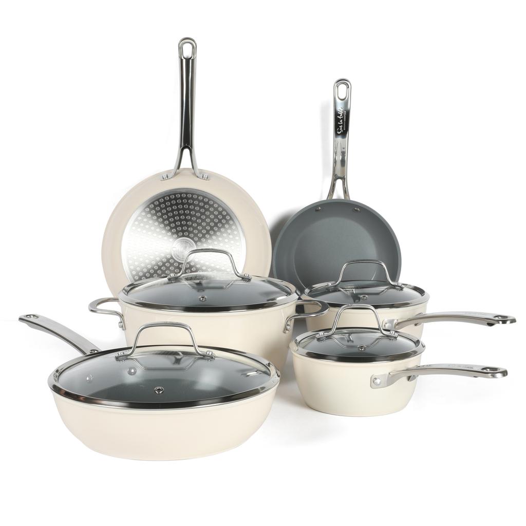 Sur La Table 10-Piece Nonstick Cookware Set
