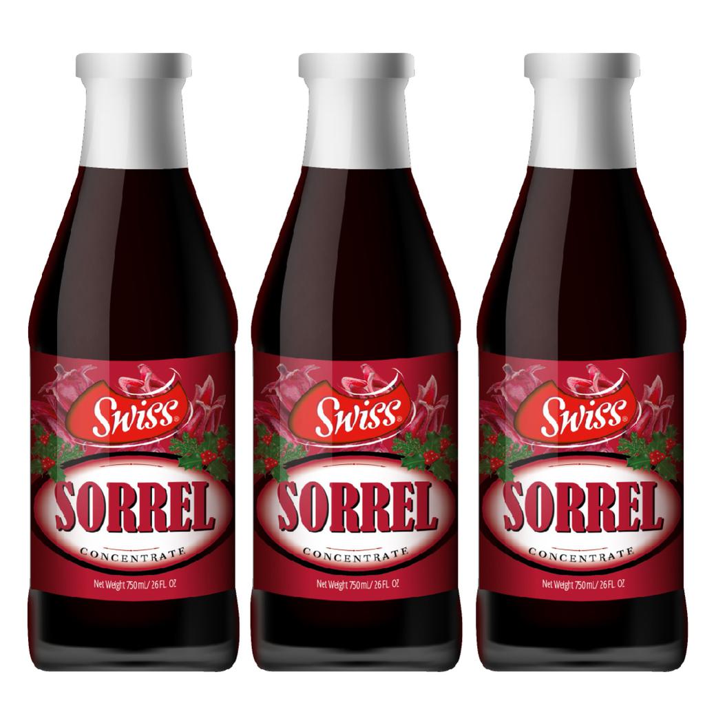 Swiss Sorrel Drink 3 Units / 750 Ml / 25.36 Oz