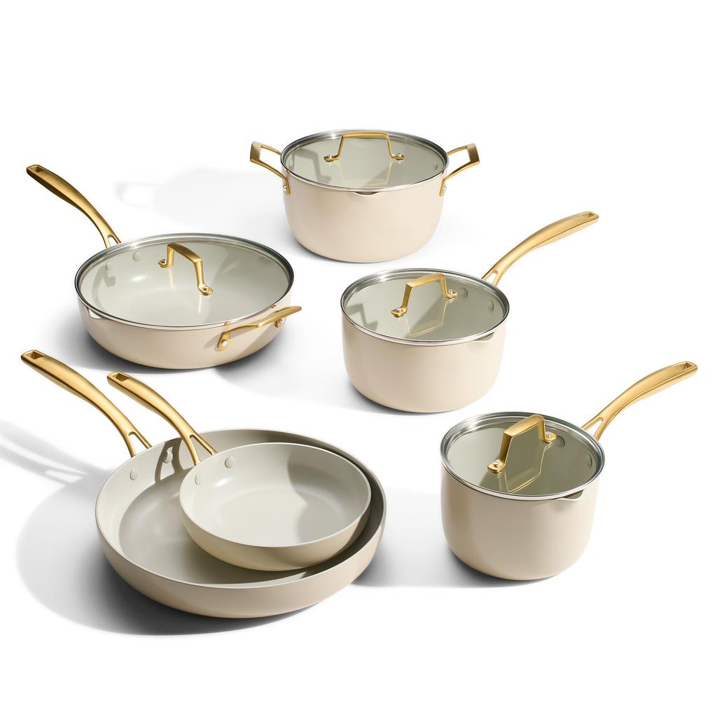 Tramontina Juego de Batería de Cocina Cerámica 10 Piezas