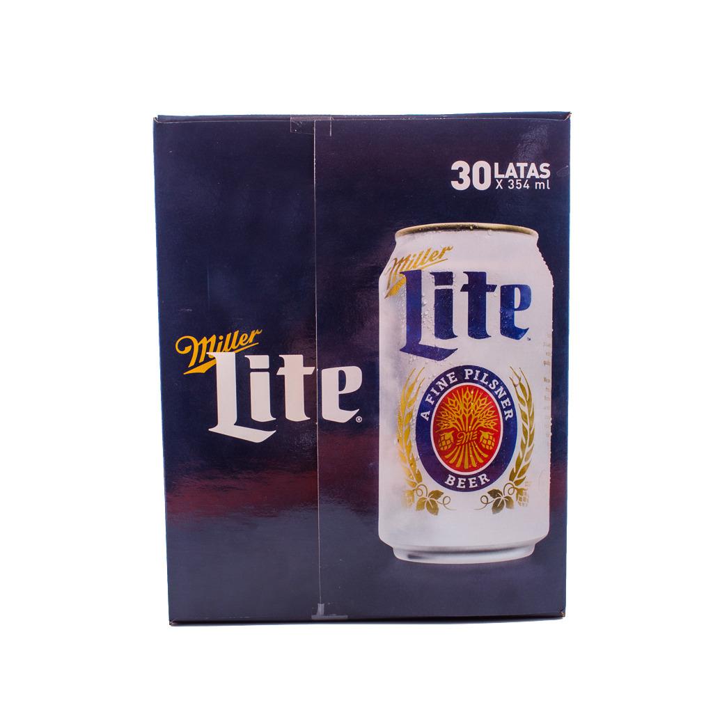 Miller Lite Beer Can 30 Units / 354 mL / 12 oz Beer | PriceSmart