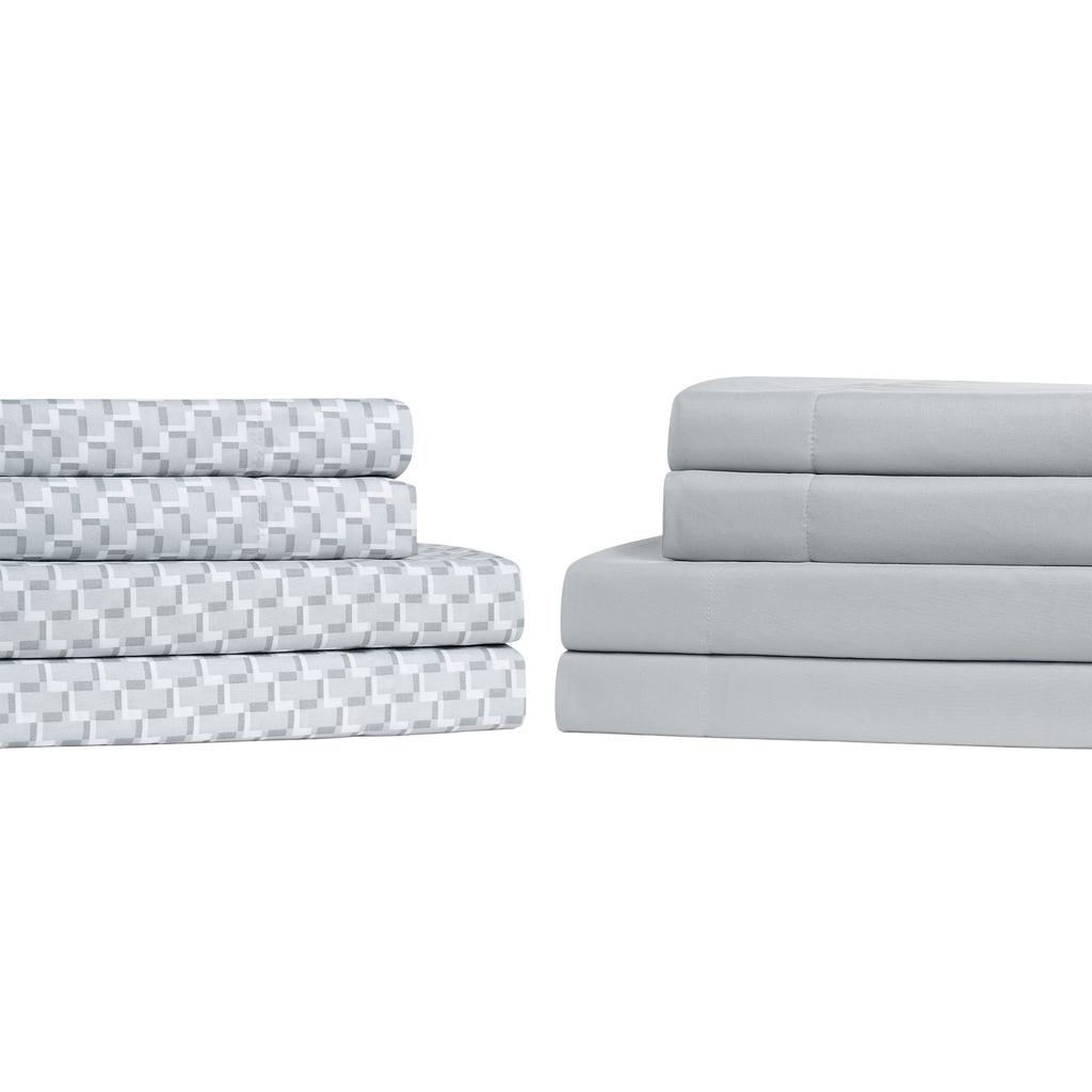 Adare Home Queen Sheets in Polyester Microfiber 4 Pieces