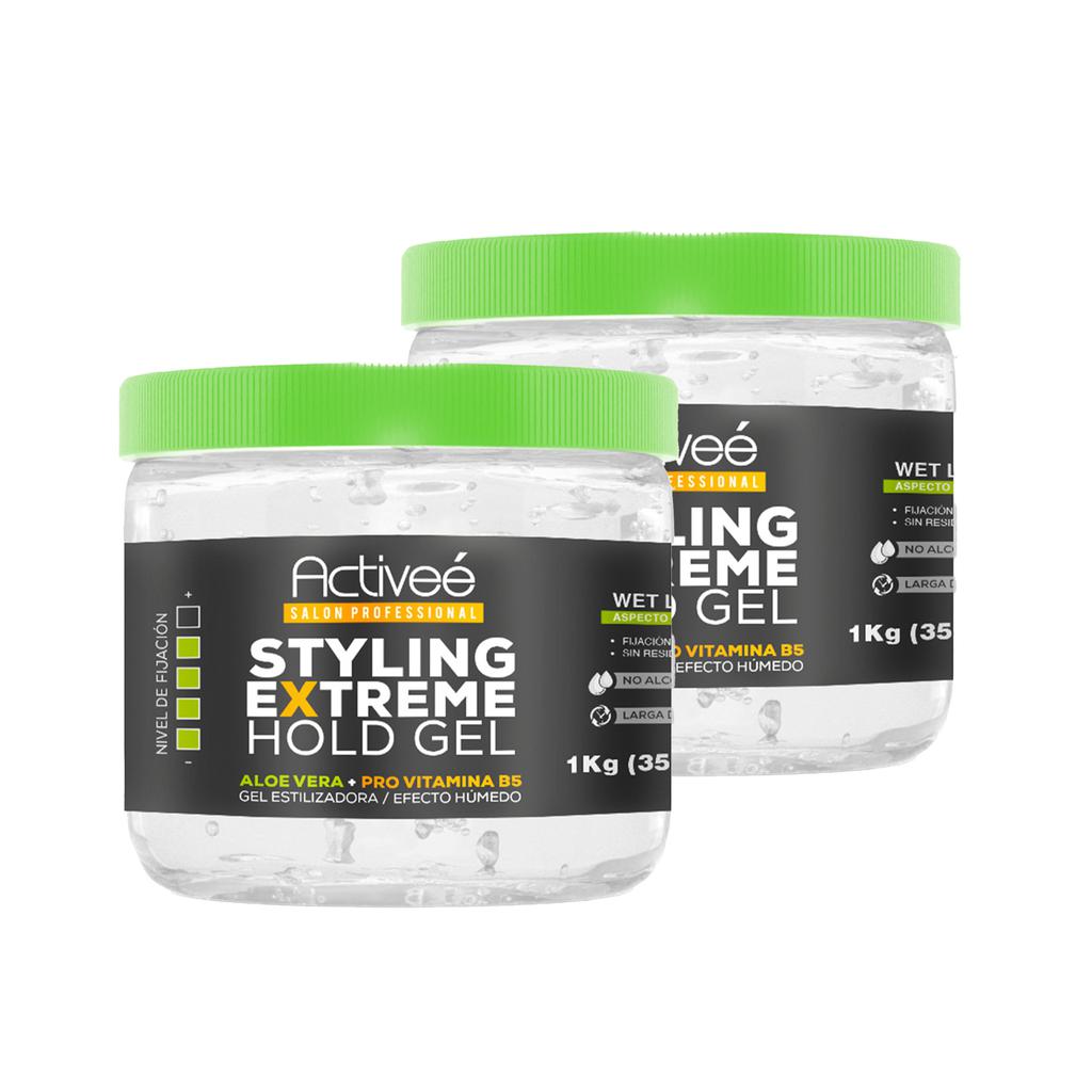 Activeé Gel Estilizadora para Cabello 2 Unidades / 1 kg