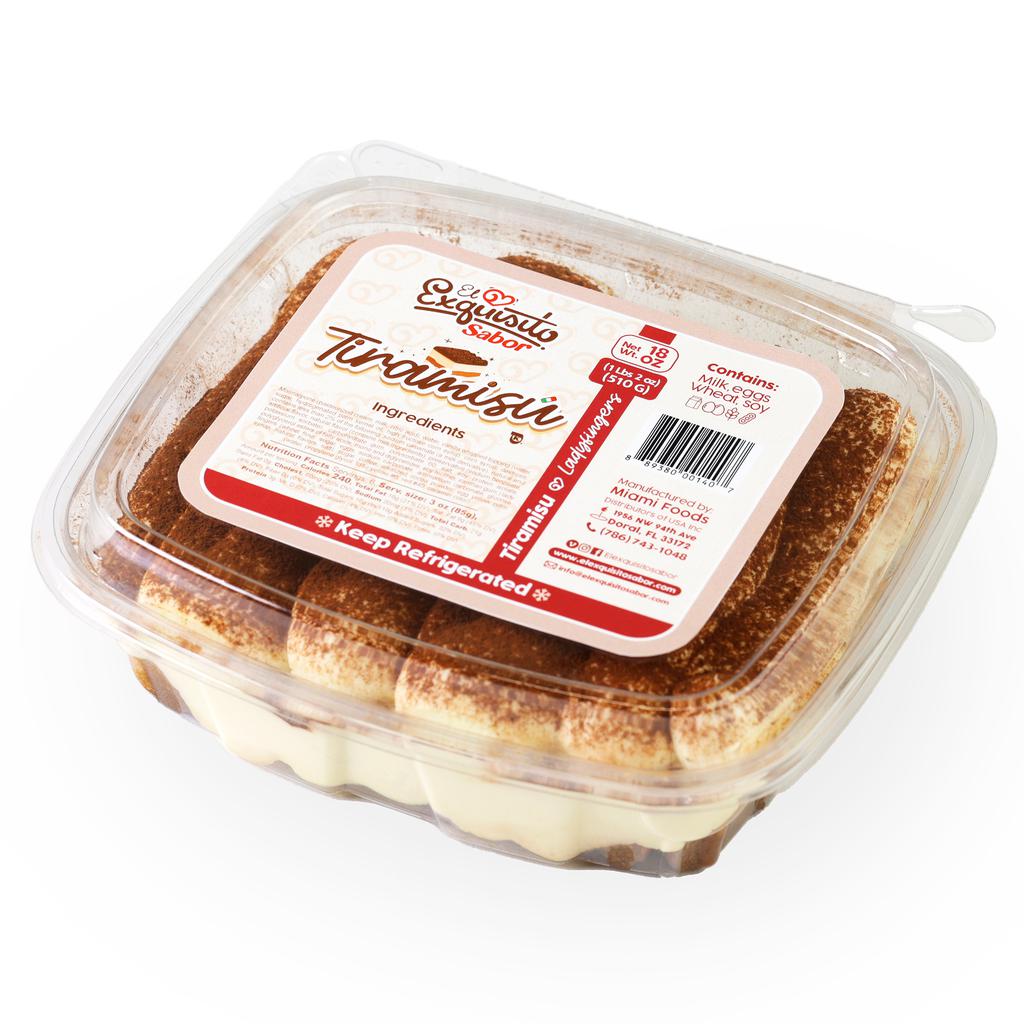 El Exquisito Sabor Traditional Tiramisu with Ladyfingers and Mascarpone