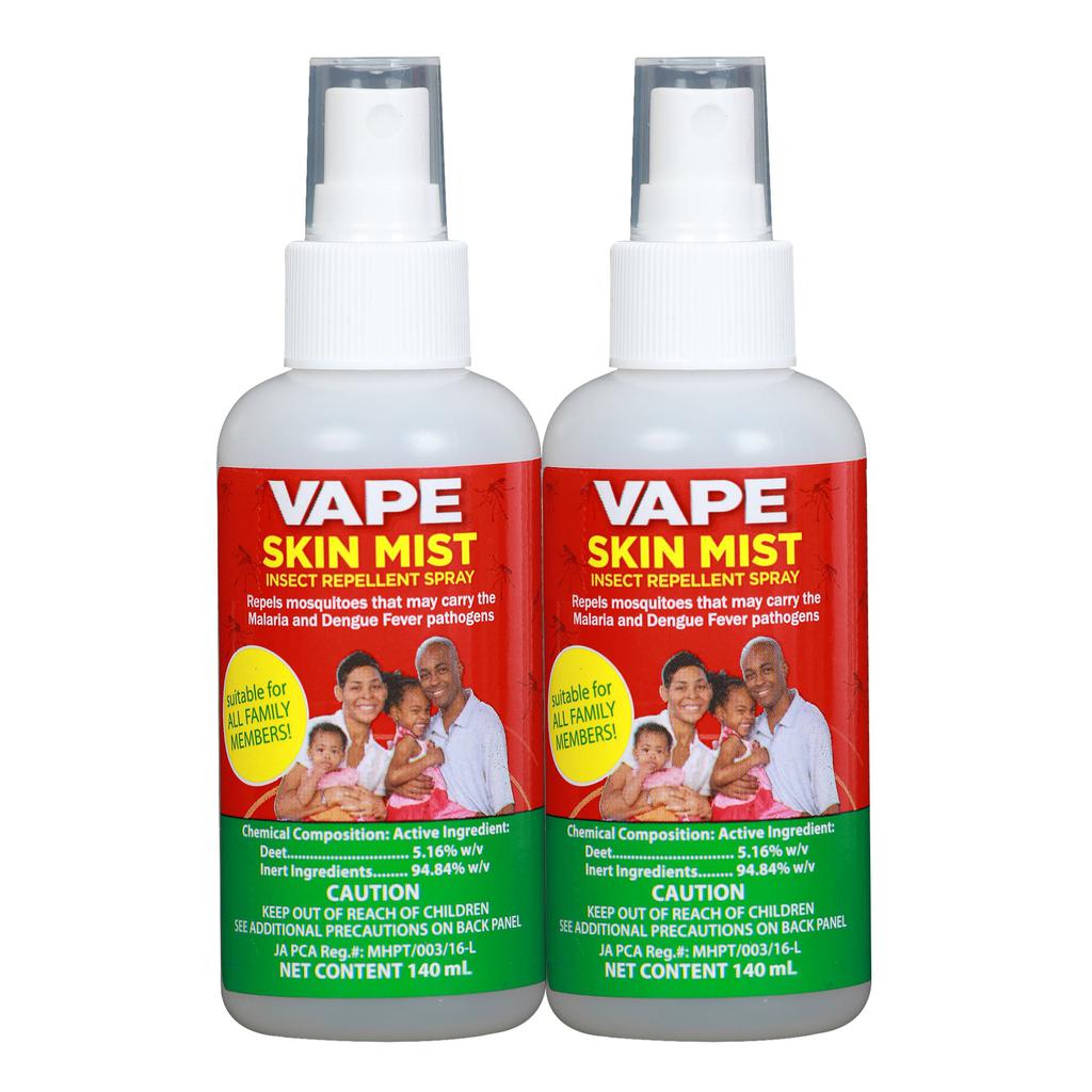 Skin Vape Repellent Mist 2 Units / 140 ml