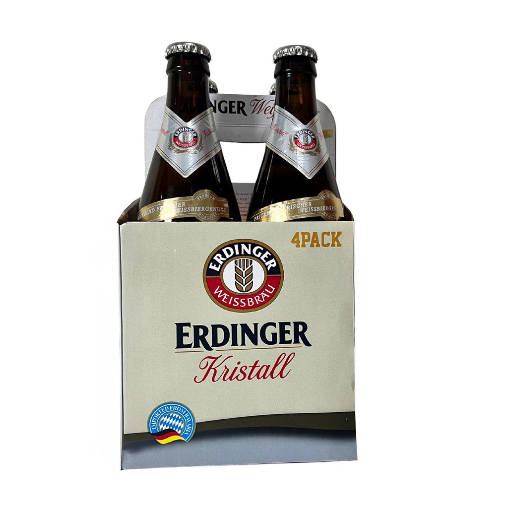 Erdinger Kristall Cerveza 4 Unidades / 500 mL