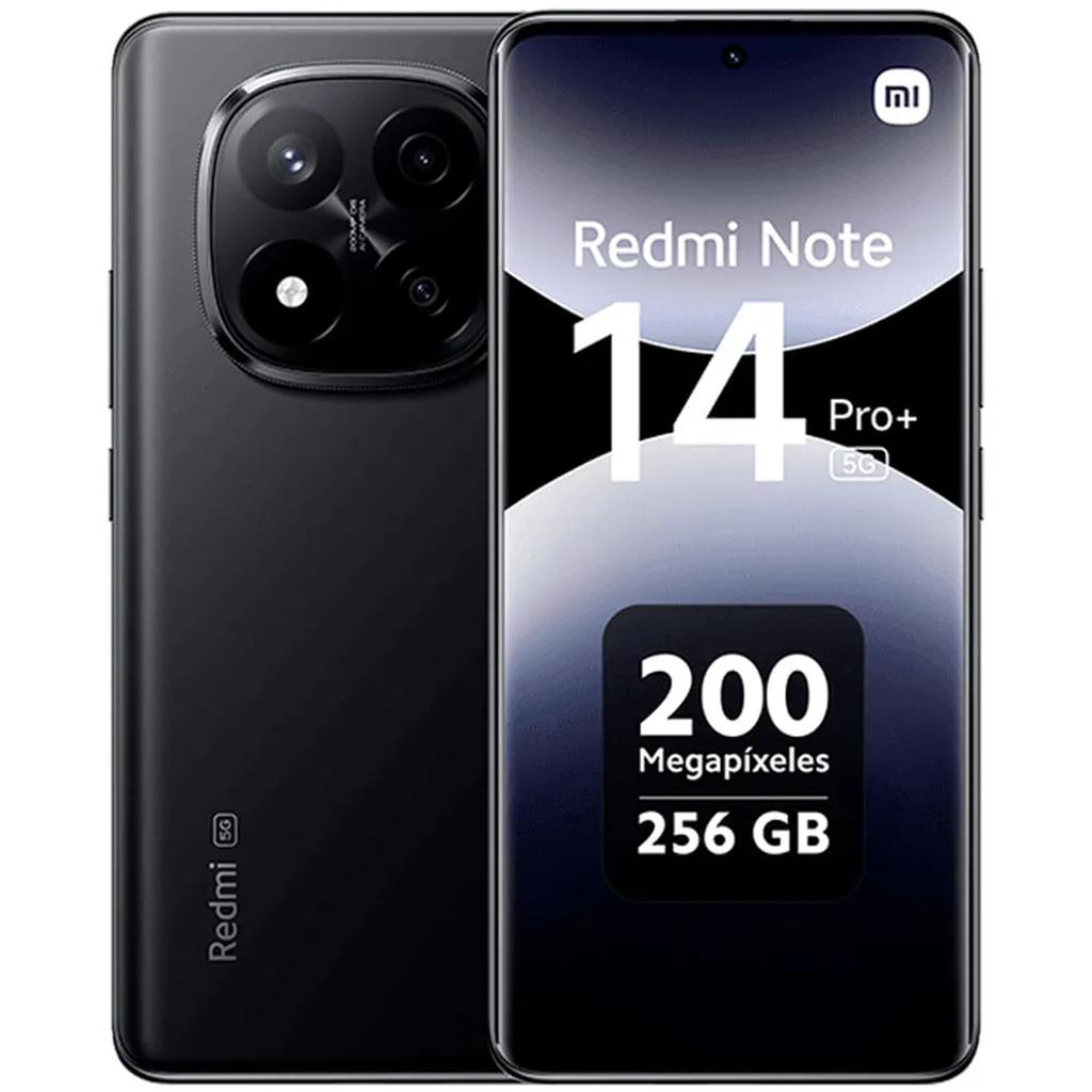 Xiaomi Redmi Note 14 Pro Celular Negro RAM 8 Gigabytes / Almacenamiento 256 Gigabytes