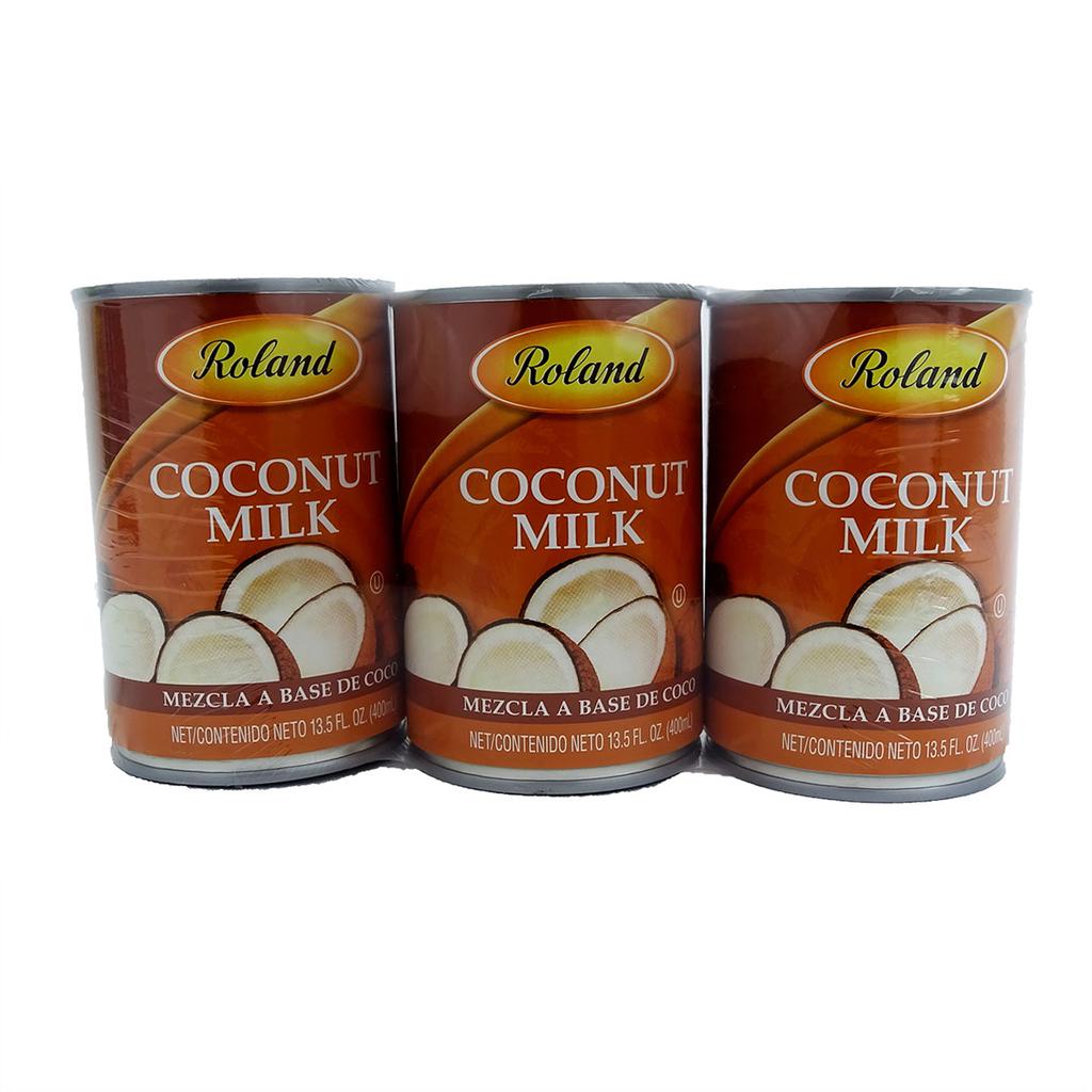 Roland Mezcla a Base de Coco 3 Unidades / 400 mL / 13.5 oz