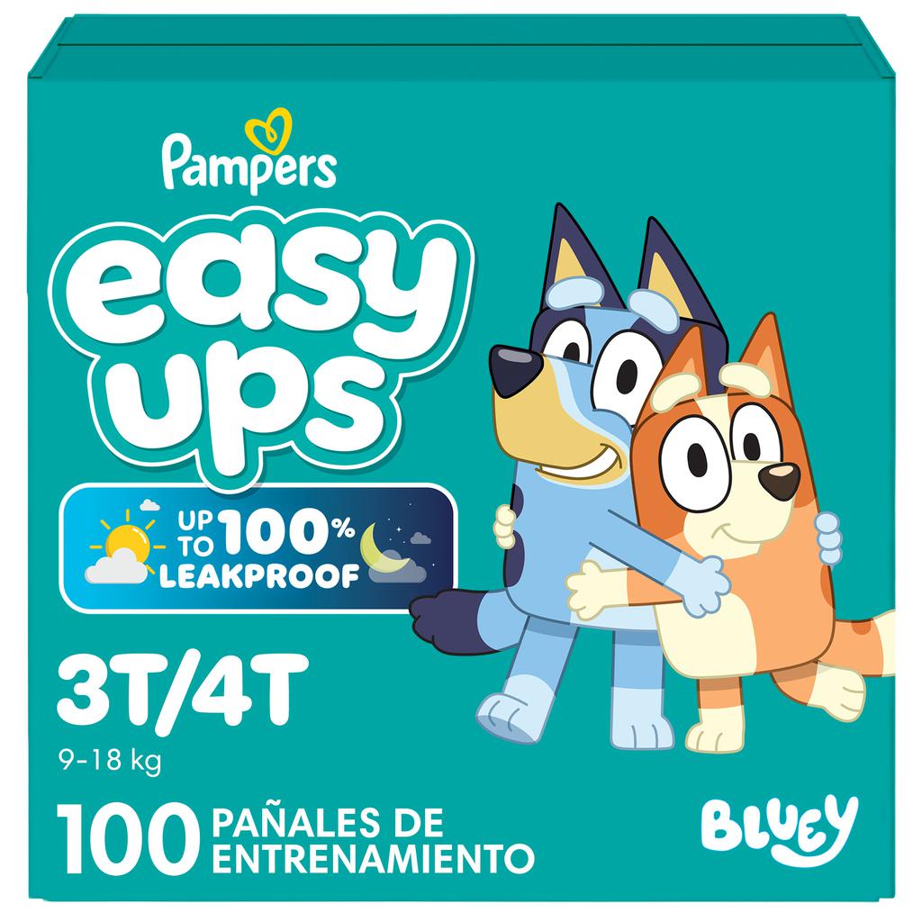 Pampers Pañales de Entrenamiento Easy Ups Talla 3-4 / 100 Unidades