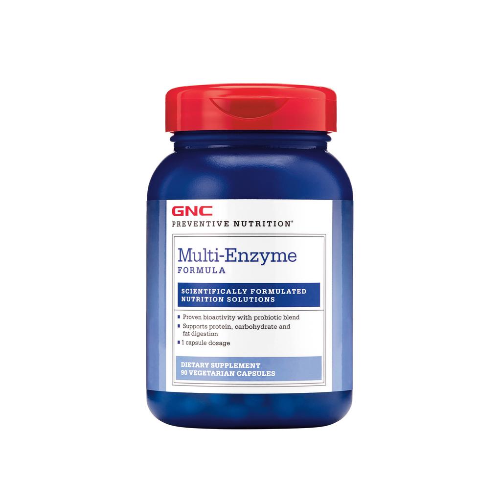 GNC Multi Enzimas Digestivas 90 Cápsulas		