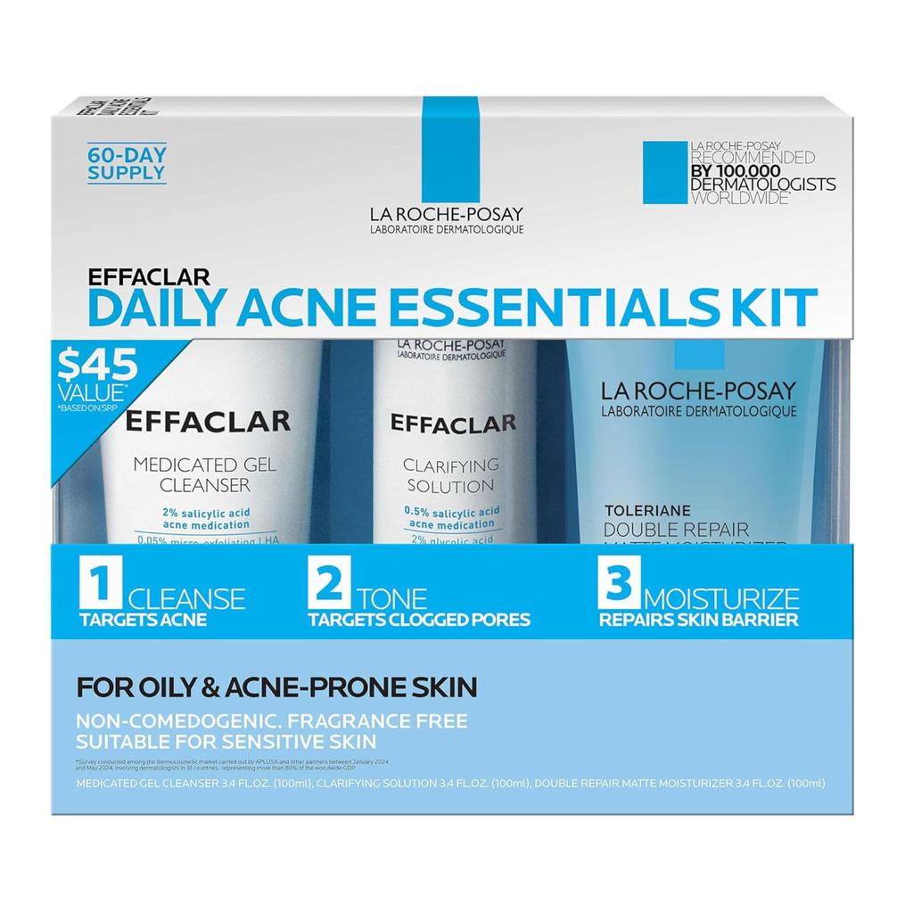 La Roche Posay Acne Treatment Kit 3 Steps