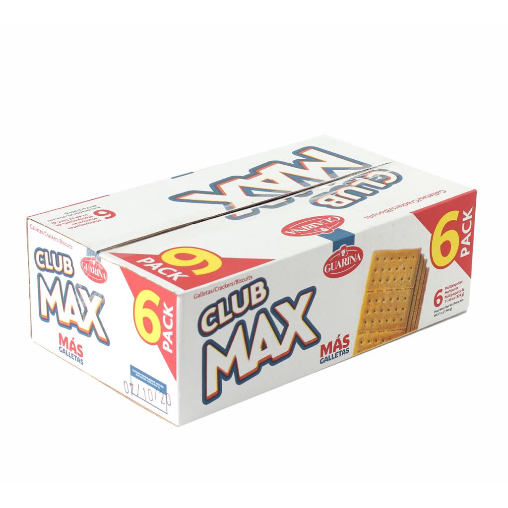 Guarina Club Max Crackers 6 count / 11.43 oz