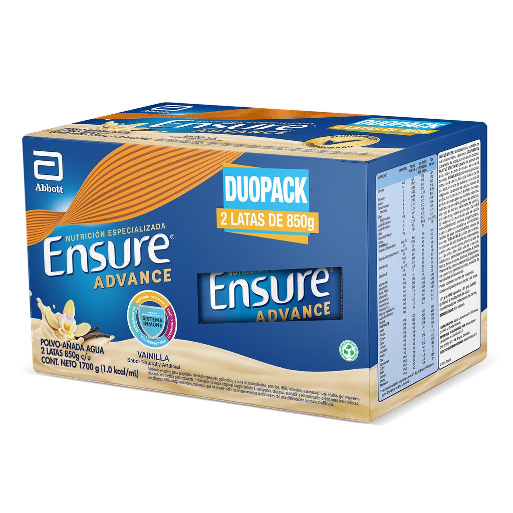 Ensure Food Supplement 2 Units / 850 g | PriceSmart | Honduras
