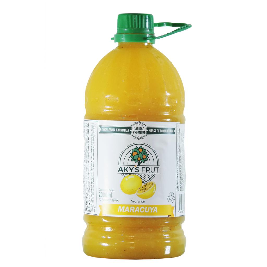 Aky's Frut Néctar de Maracuyá 2 L / 67.6 oz