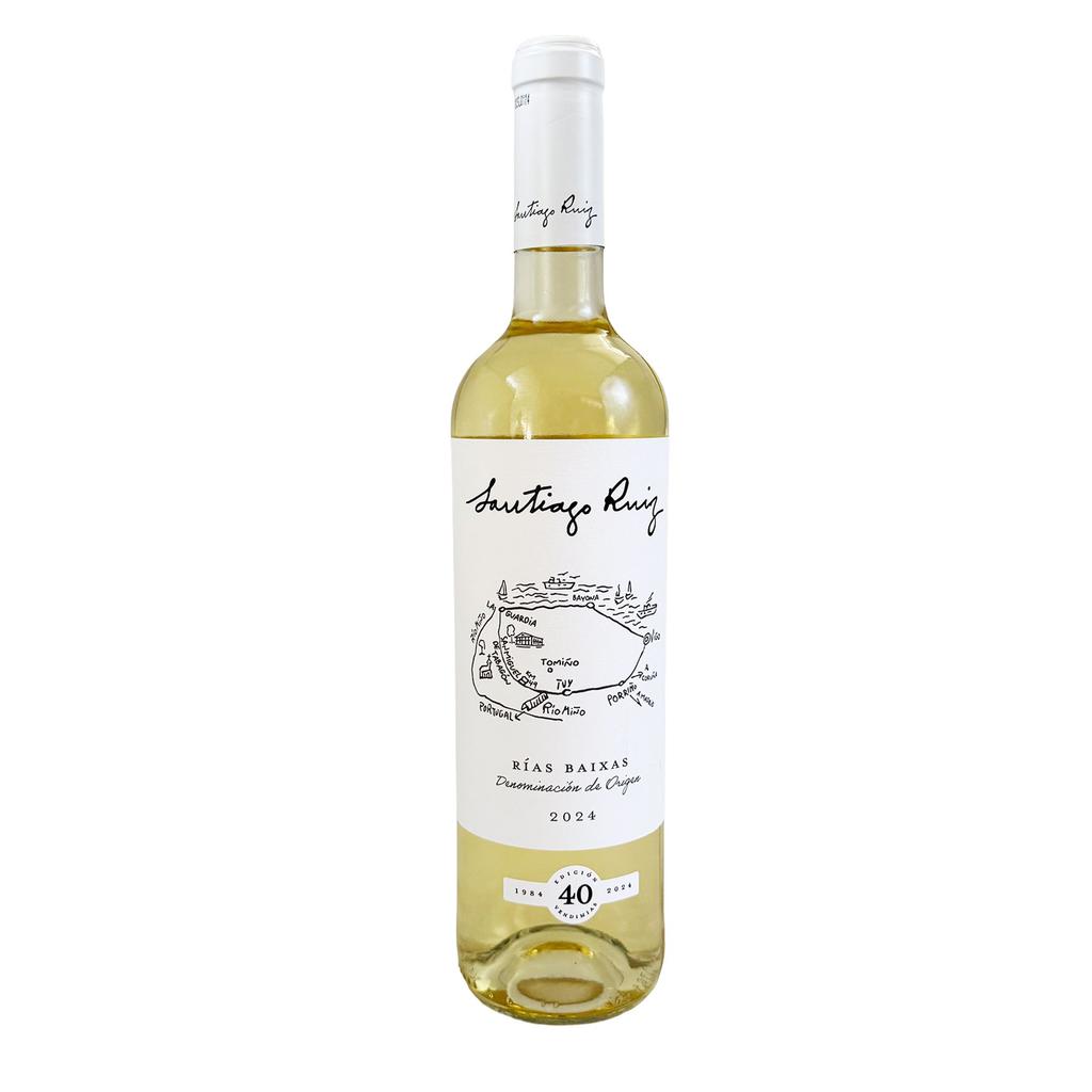 Santiago Ruiz Vino Blanco Albariño 750 mL