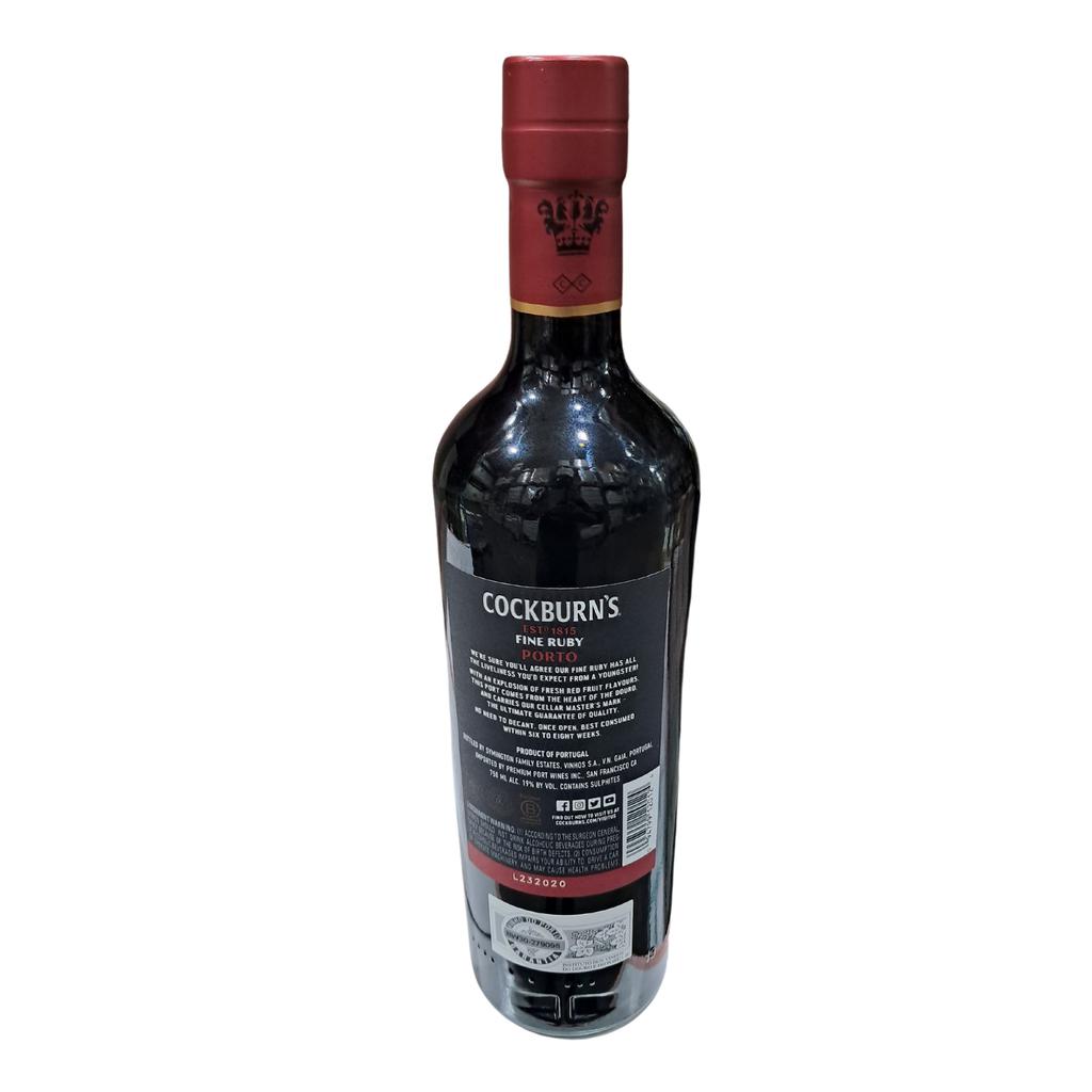 Cockburn's Fine Ruby Red Wine 750 mL Red Wine | PriceSmart | Costa