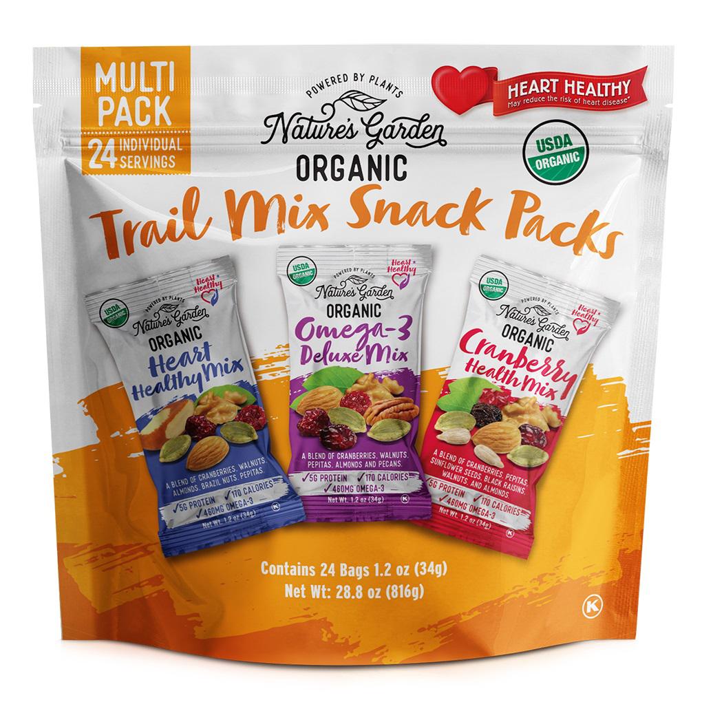 Natures Garden Organic Trail Mix 24 Units