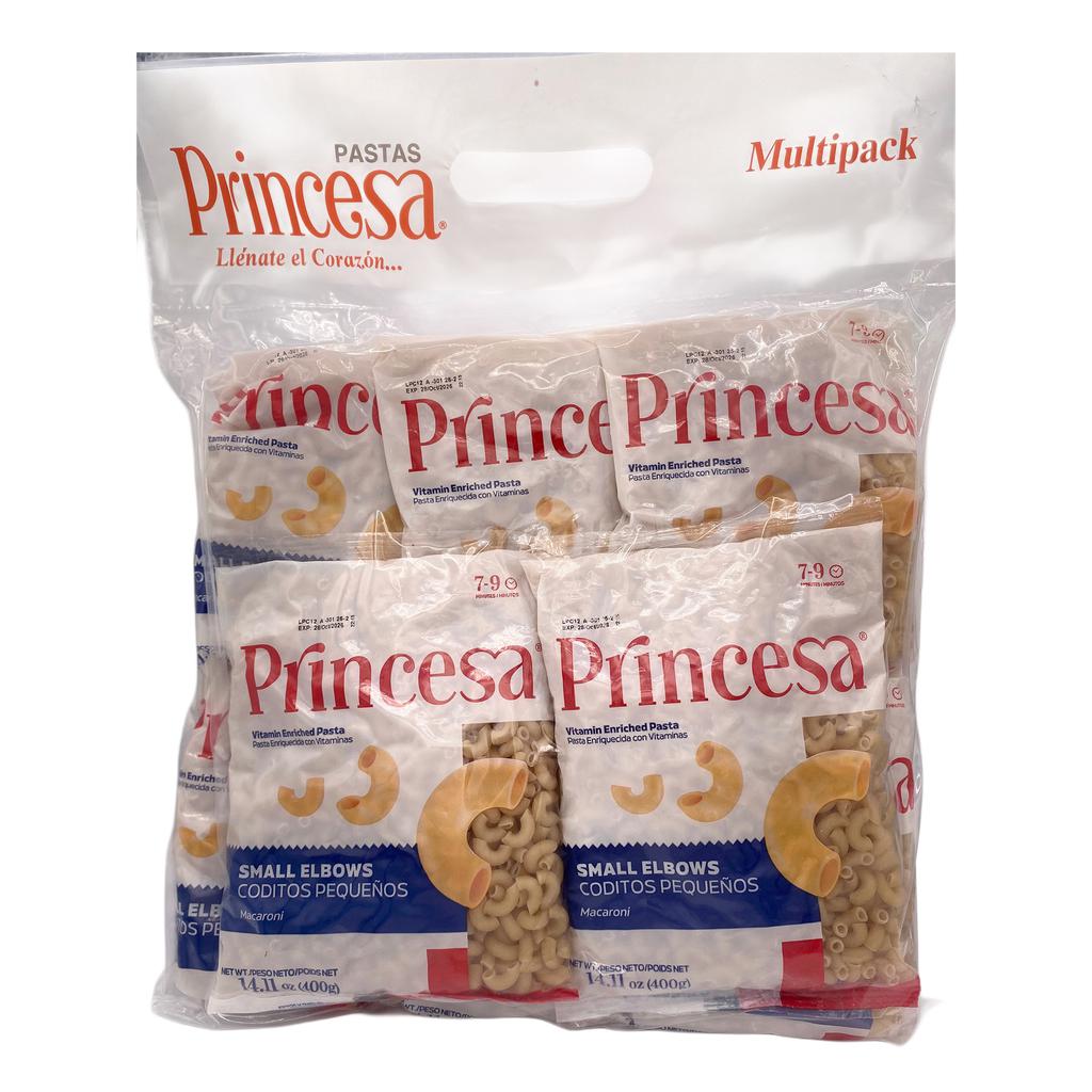 Princesa Pasta Coditos Pequeños 8 Unidades / 400 g