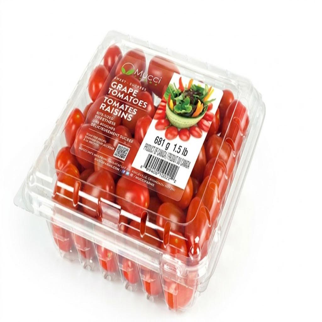 Mucci Farms Grape Tomatoes 681 g / 1.5 lb