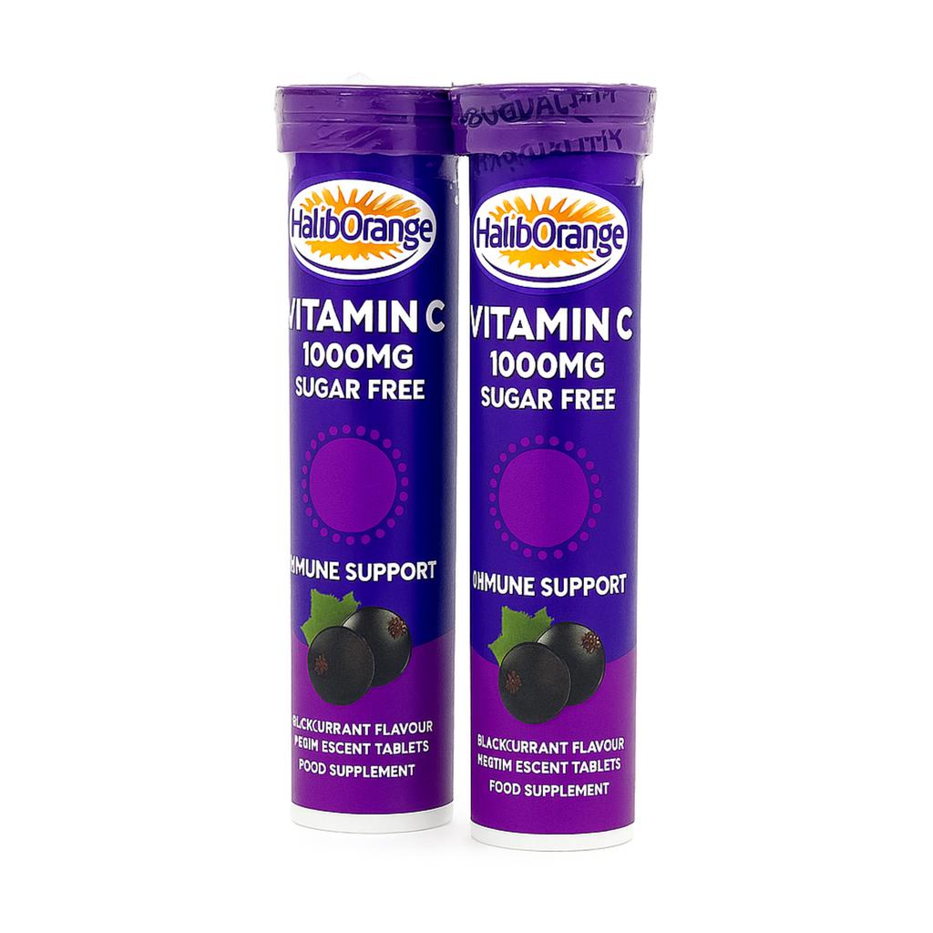 Haliborange Black Currant Effervescent Vitamin C 2 Units / 20 Pills