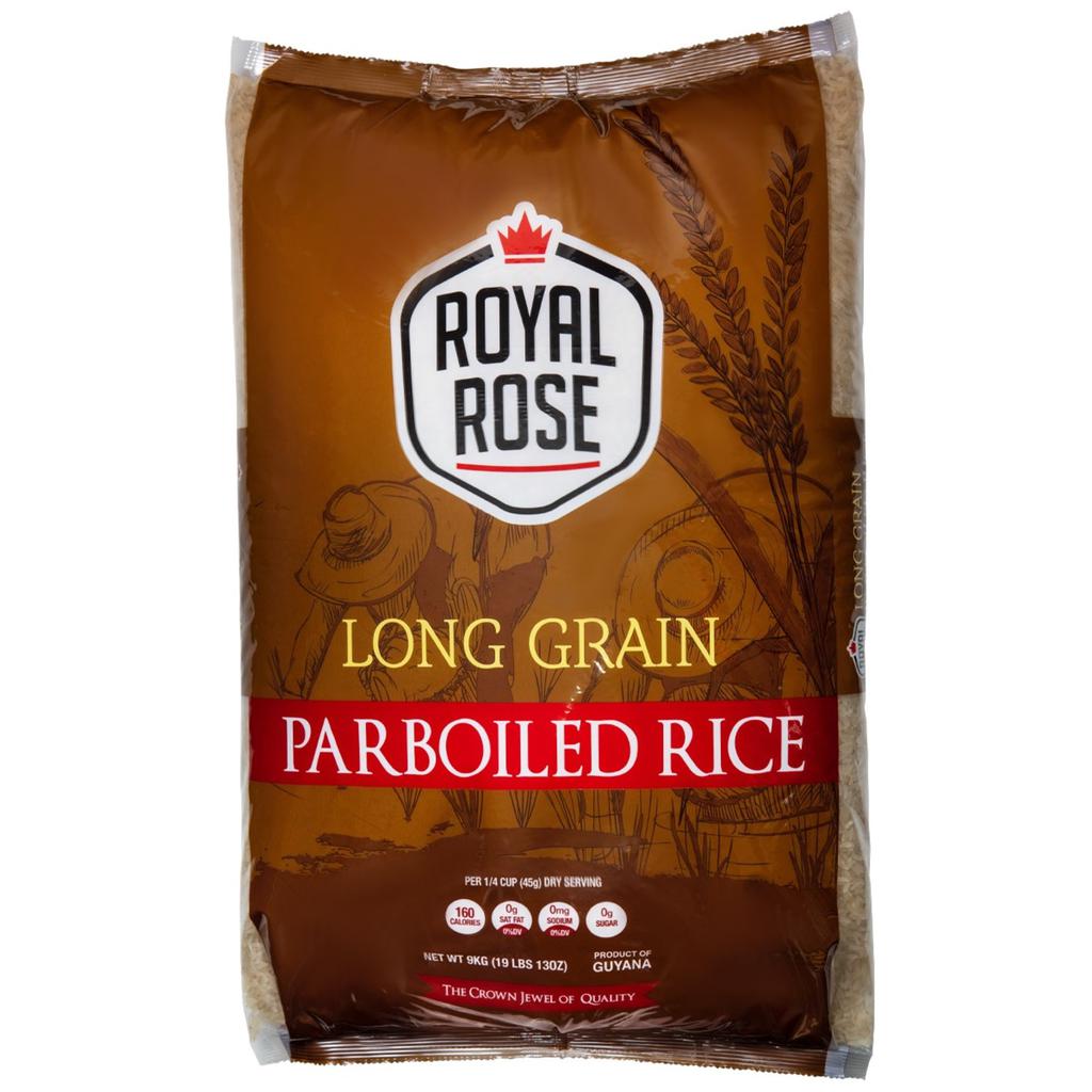 Royal Rose Parboiled Rice 9 kg