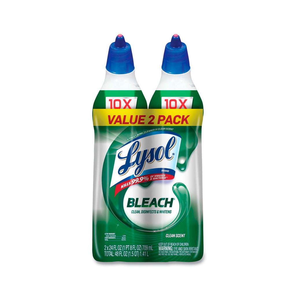 Lysol Toilet Bowl Cleaner with Bleach 2 Units / 709 ml