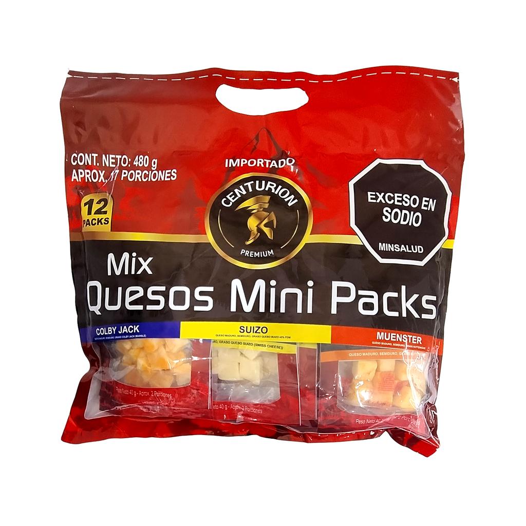 Centurion Mix de Quesos Mini 12 Unidades / 40 g / 1.4 oz