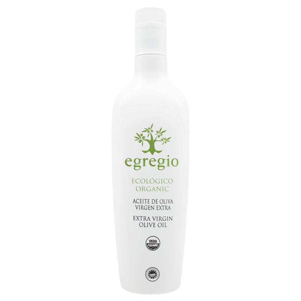 Egregio Aceite de Oliva Extra Virgen Orgánico 500 mL / 16.9 oz