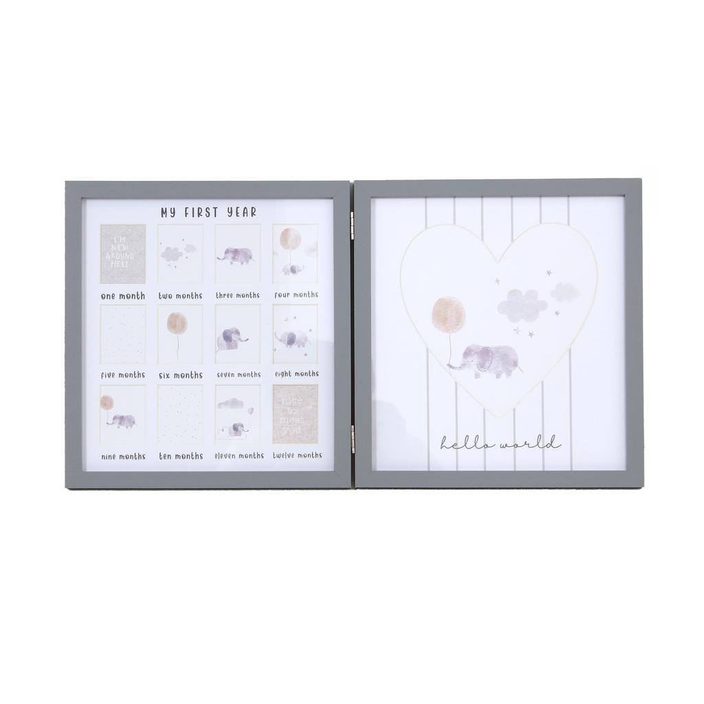 Melannco Baby My First Year Photo Frame