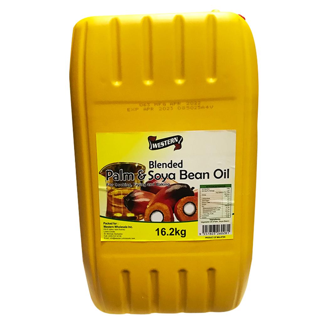 Western Blended Palm and Soybean  Oil 16.2 L