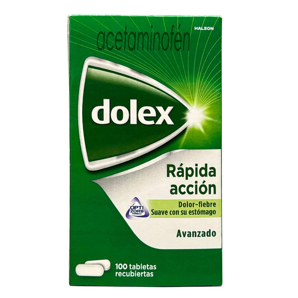 Dolex Quick-Acting Acetaminophen Pain Reliever 100 Tablets