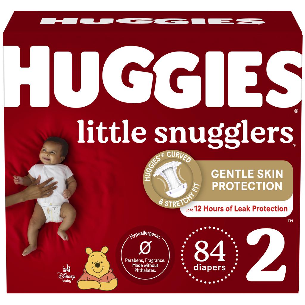 Huggies Little Snugglers Pañales Talla 284 UND