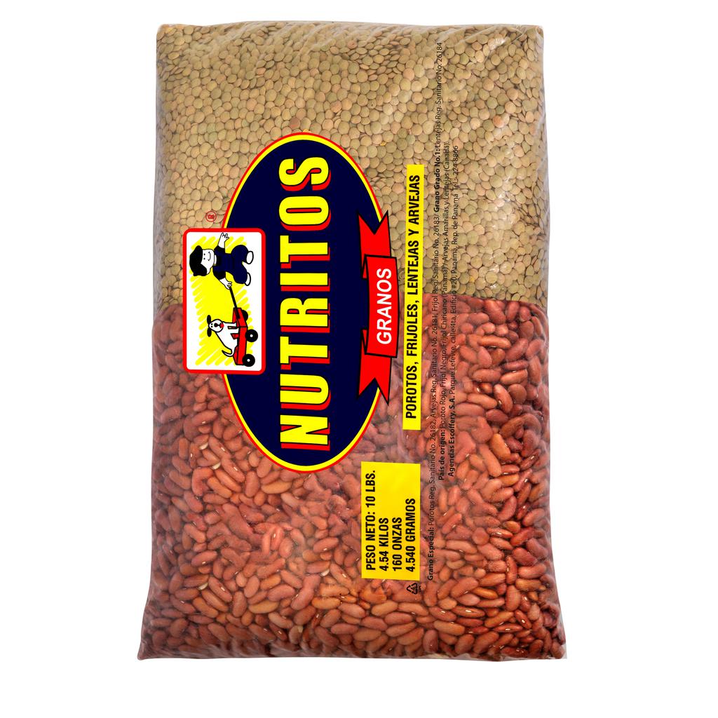 Nutritos Assorted Legumes 2 Units / 2.26 kg Dried Beans