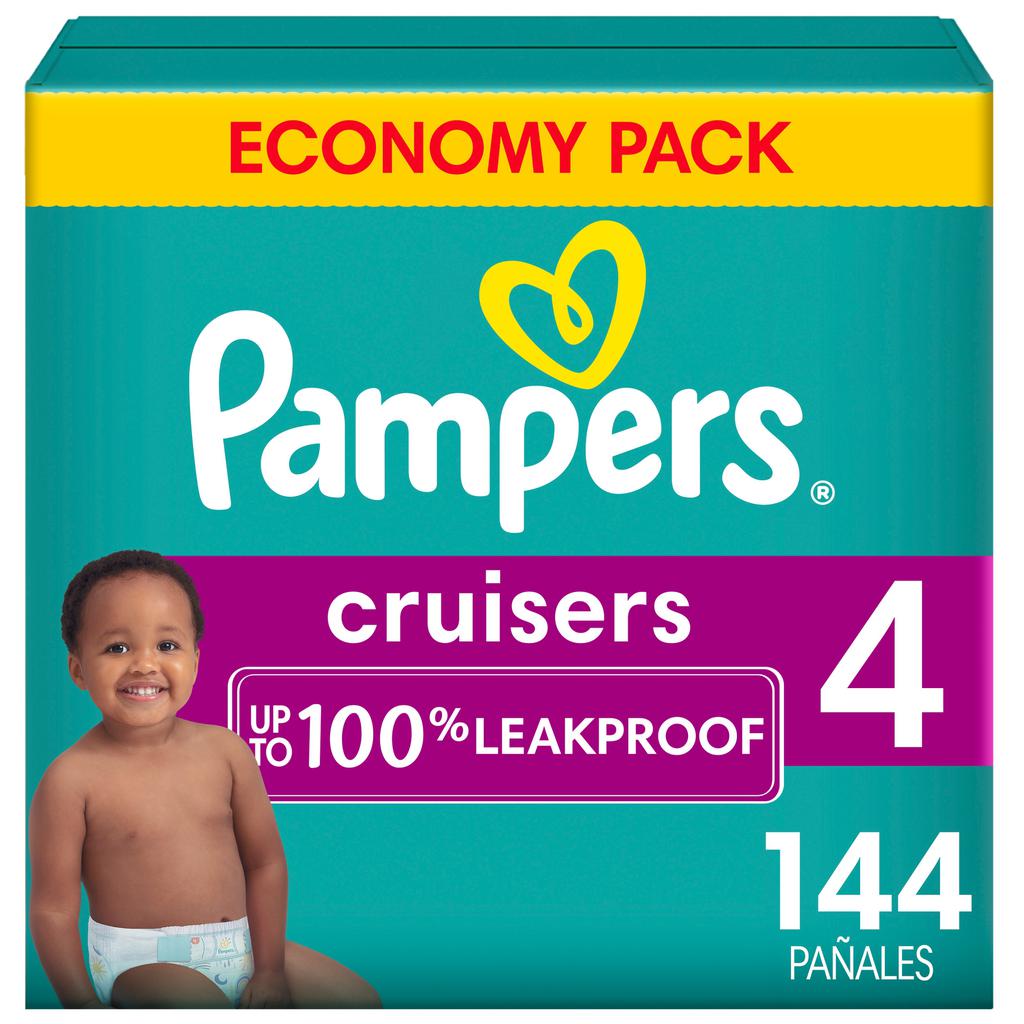 Pampers Cruisers Baby Diapers Size 4 / 144 Units
