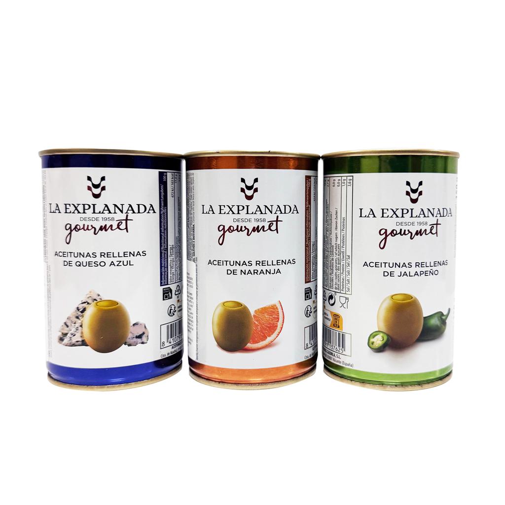 La Explanada Gourmet Stuffed Olives 3 Units / 350 g Canned Olives