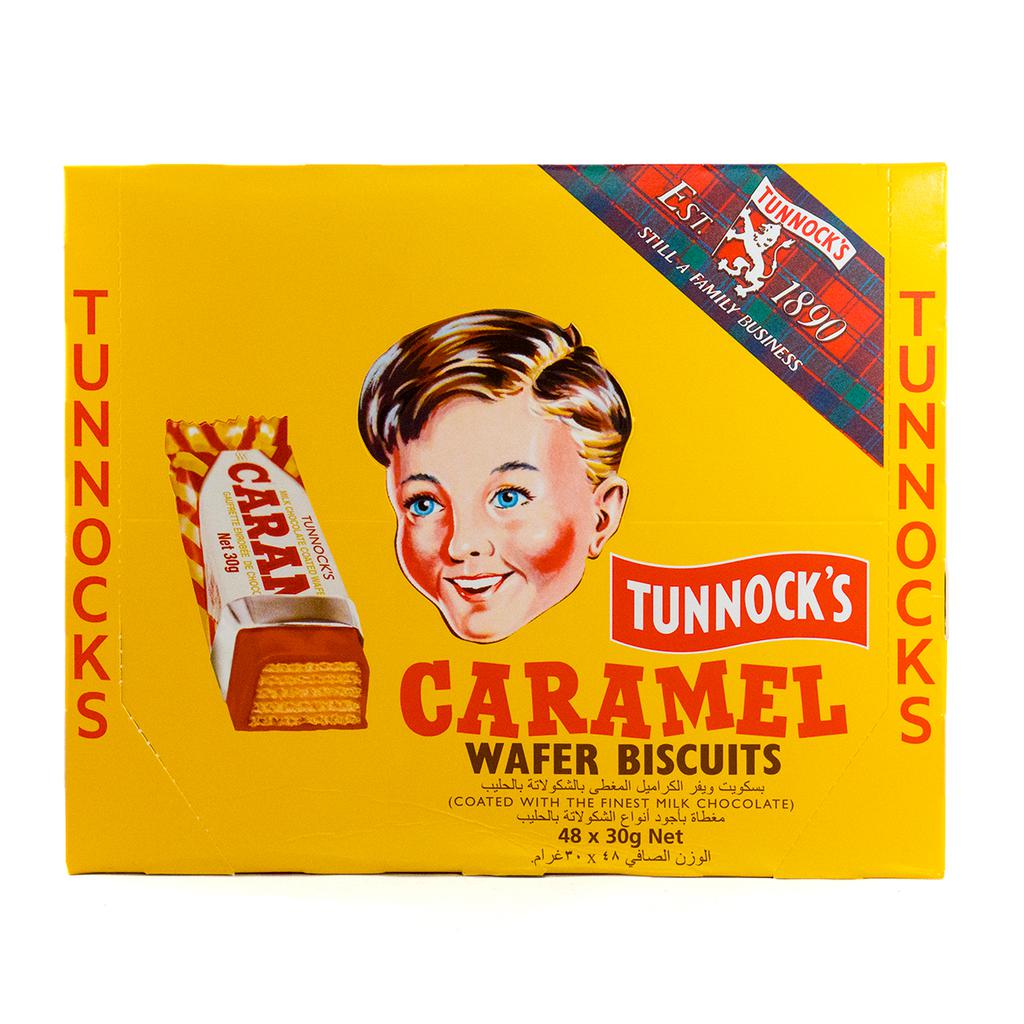 Tunnock's Caramel Wafers 48 Units / 30 g / 1.05 oz