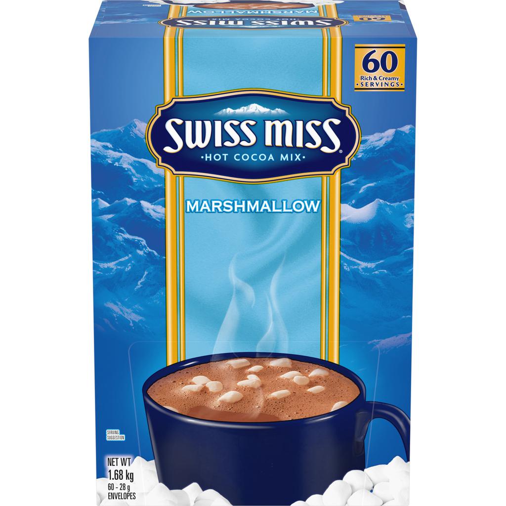 Swiss Miss Hot Chocolate Mix with Marshmallows 60 Units / 28 g / 1 oz
