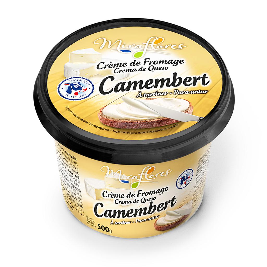 Miraflores Camembert Cheese Cream 500 g / 1.10 lb