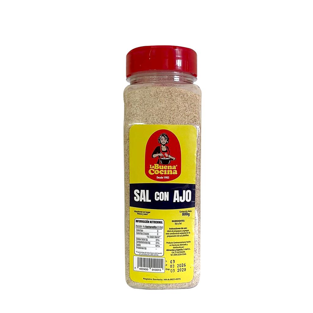 La Buena Cocina Sal con Ajo Mezcla Condimentada 800 g