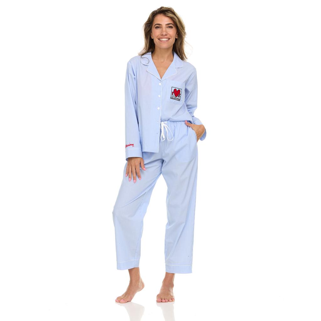 Keith Haring Pajama Set with Pants 2 Pieces
